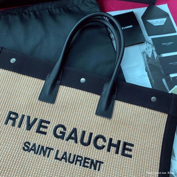 Tony Luxuries YSL BAG TOTE GAUCHE RIVE 0814